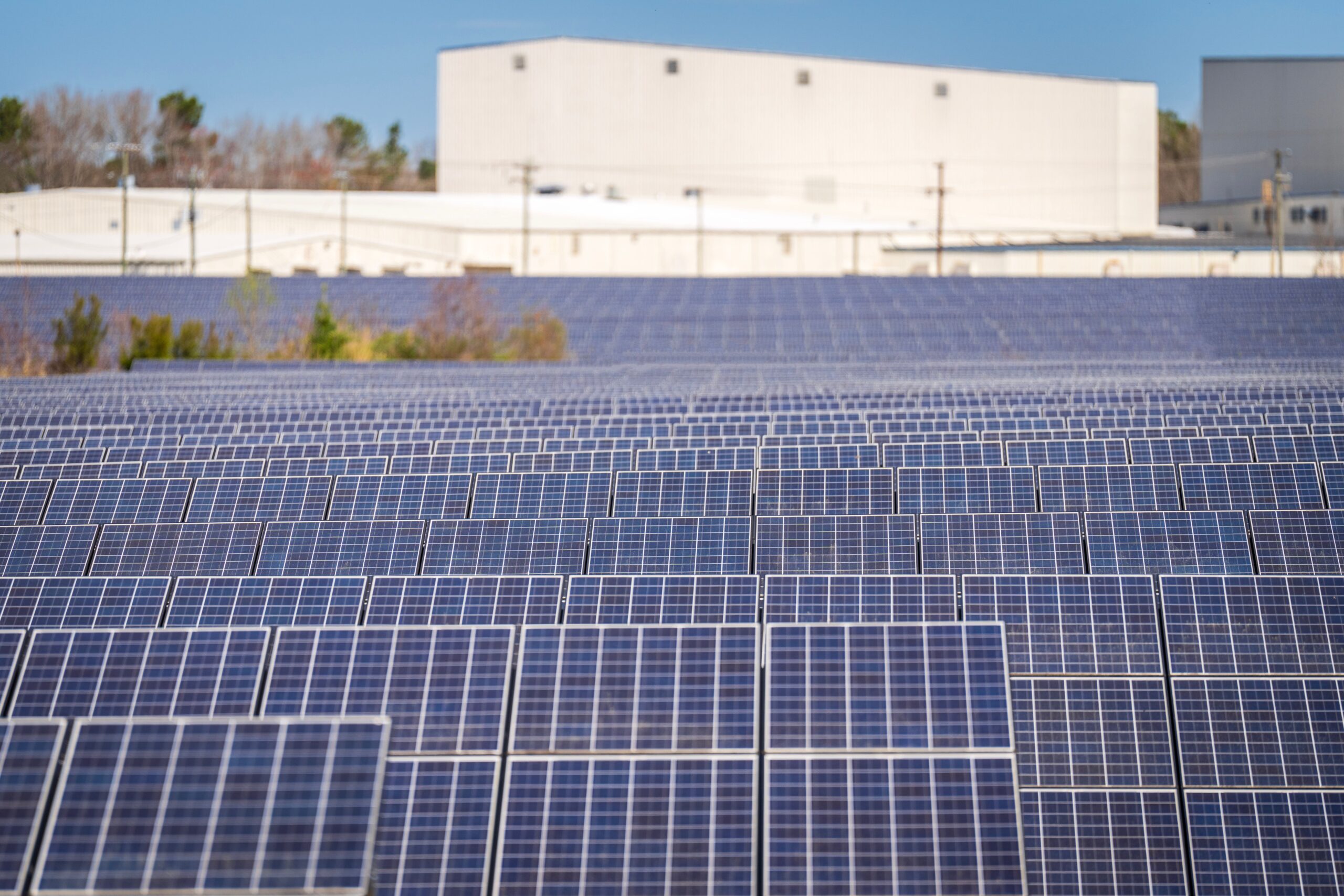 Commercial solar panels