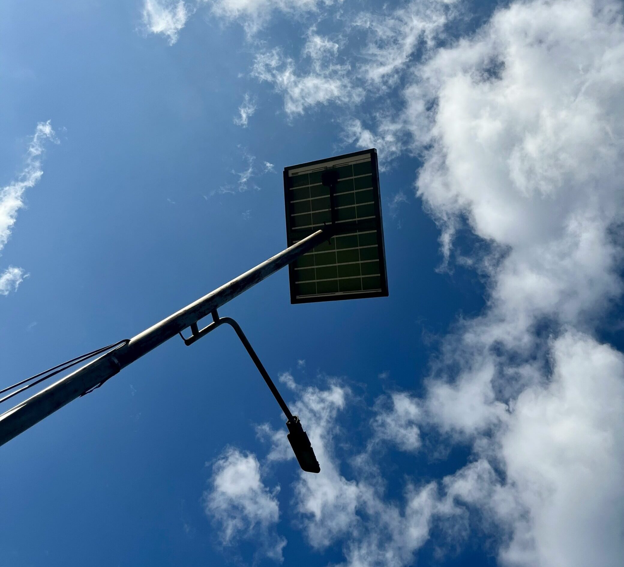 Solar street light